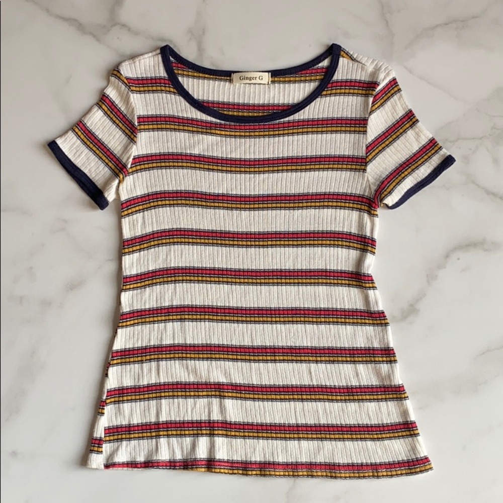 Vintage striped tee
